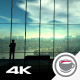 Silhouette Of A Businessman Against The Huge Office Window Silhouette Of A Businessman Against The Huge Office Window - VideoHive Item for Sale