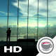 Silhouette Of A Businessman Against The Huge Office Window Silhouette Of A Businessman Against The Huge Office Window - VideoHive Item for Sale