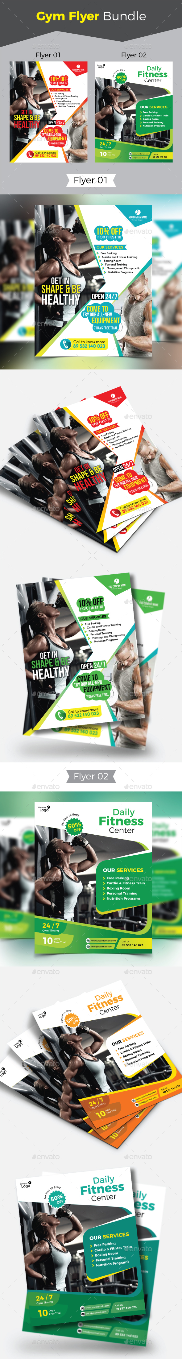 Gym Flyer Bundle