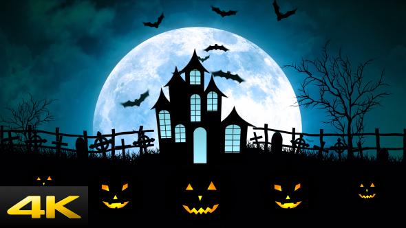 Halloween Castle Cemetery alt