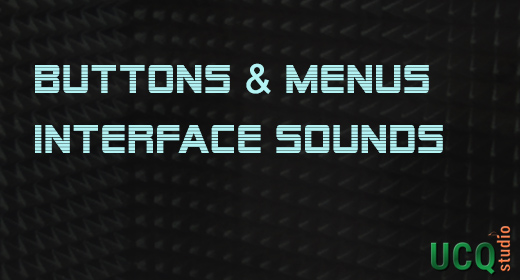 Buttons & Menus, Interface Sounds
