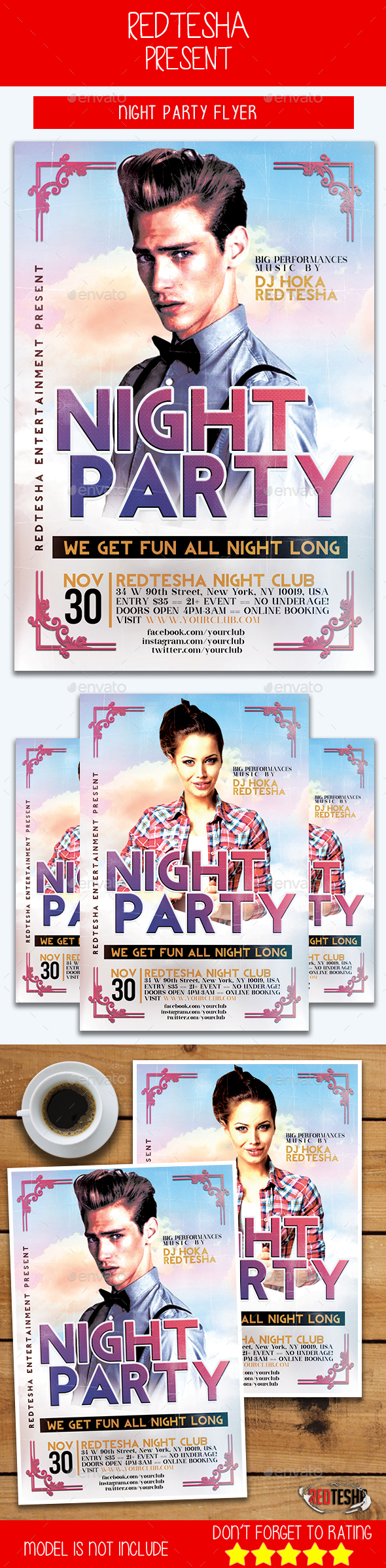 Night Party Flyer - Events Flyers