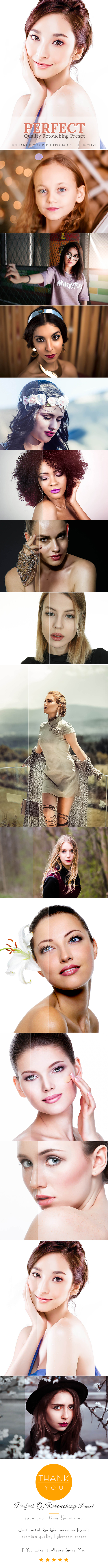 Professional 25 Quality Retouching Preset - Lightroom Presets Add-ons