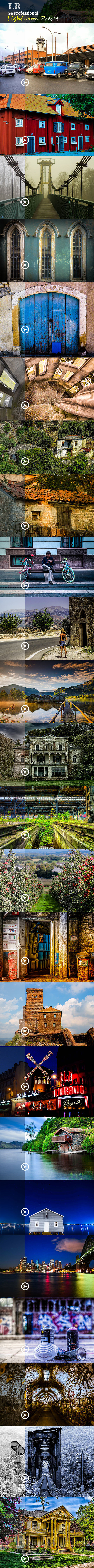 24 Professional Lightroom Presets - Lightroom Presets Add-ons