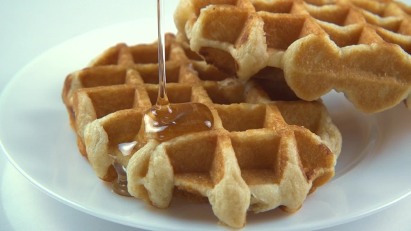 Honey Flows Waffles