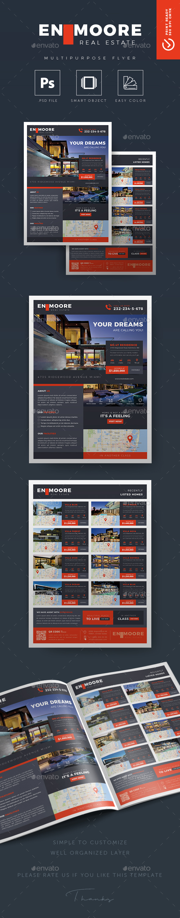 EM - Creative Real Estate Flyer