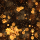 Gold Christmas Snowflakes - VideoHive Item for Sale