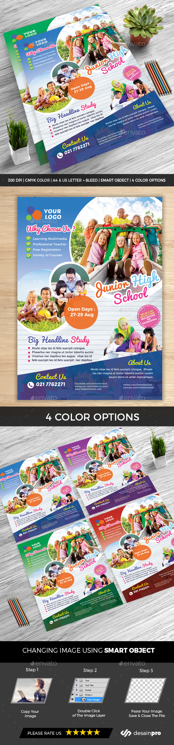 Education School Flyer - Corporate Flyers