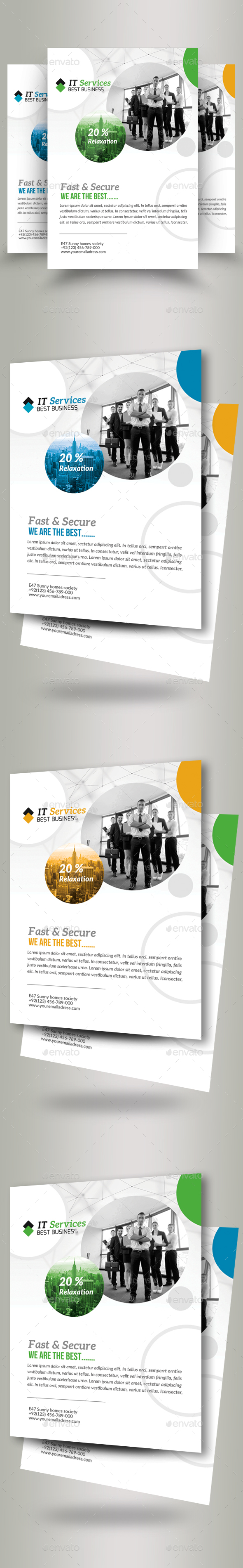 Business Finance Provider Flyer - Flyers Print Templates