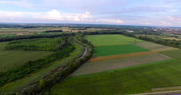 Drone Shot Countryside alt