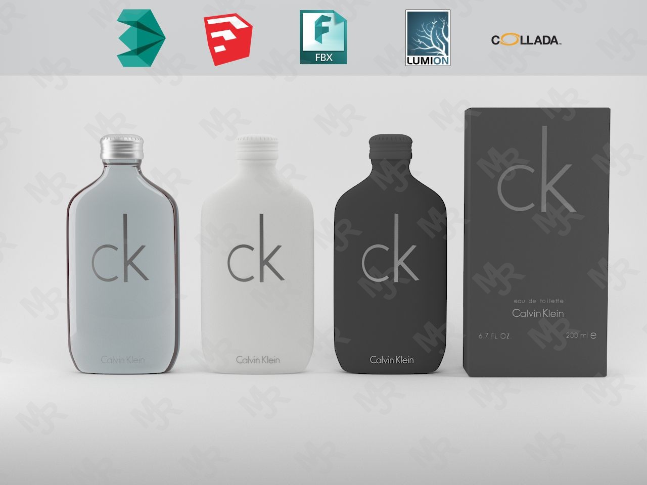 Calvin Klein Bottle - Box by Nokersoek | 3DOcean