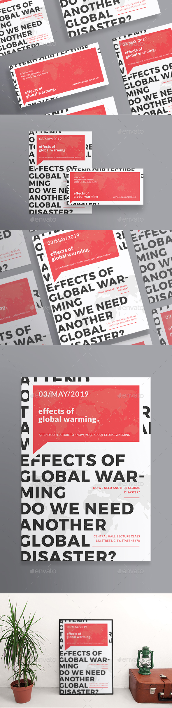 Global Warming Flyers - Miscellaneous Events
