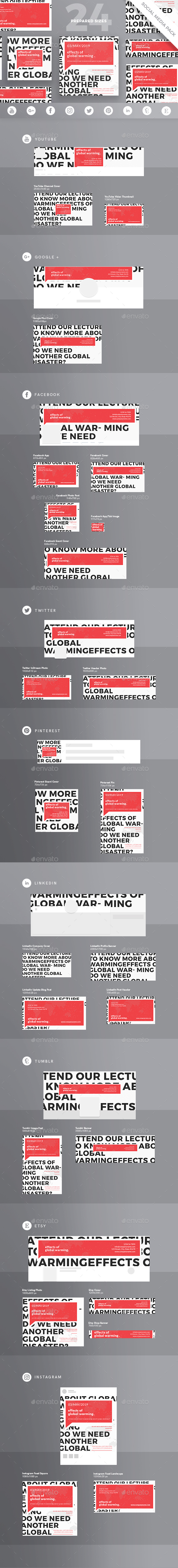 Global Warming Social Media Pack
