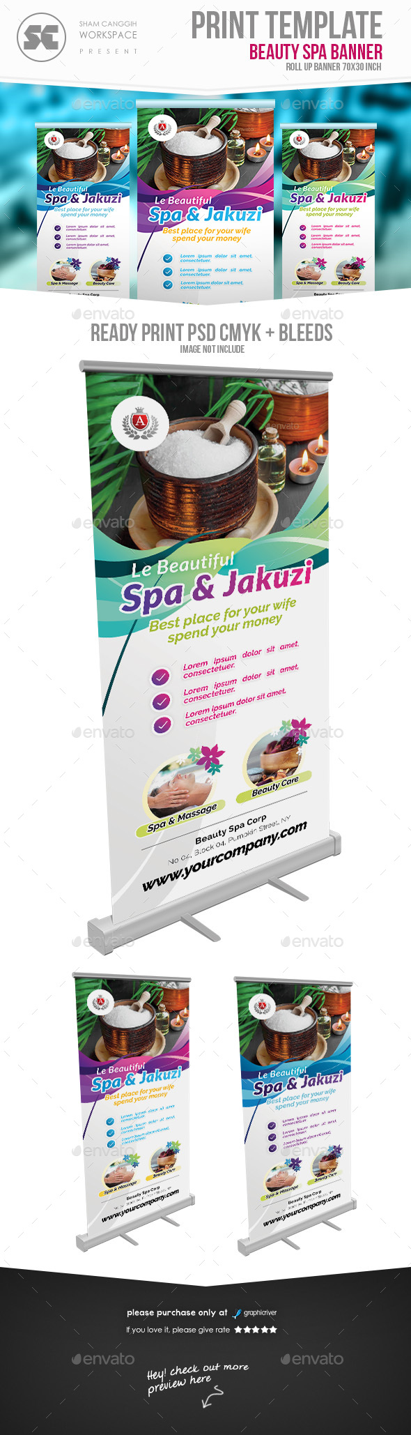 GraphicRiver Beauty Spa Banner 20846323
