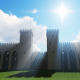 Castle and Clouds - VideoHive Item for Sale