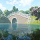 Historic Bridge and Lake - VideoHive Item for Sale