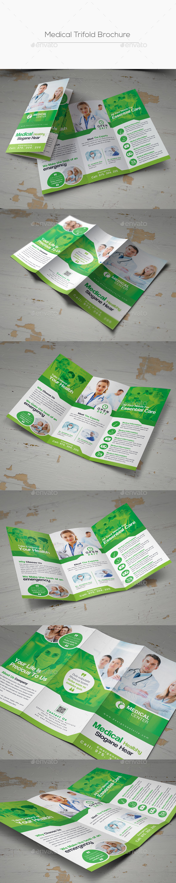 Medical Trifold Brochure - Corporate Brochures