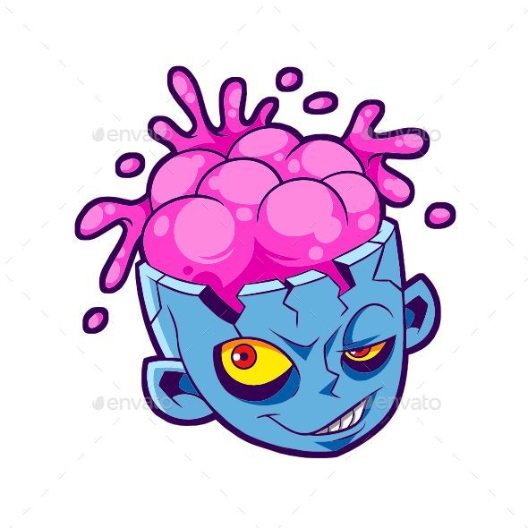 GraphicRiver Zombie Head 20849807 GraphicRiver Zombie Head 20849807