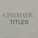 Ink Cinematic Titles - VideoHive Item for Sale