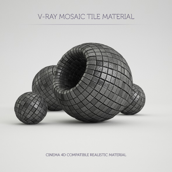 C4D V-Ray Mosaic - 3Docean 20850539