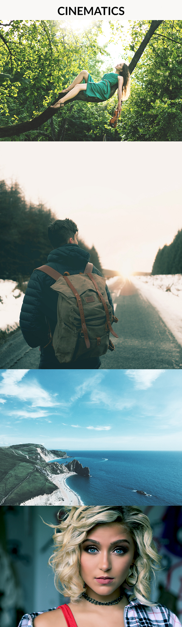 Cinematics Photoshop Actions - Photo Effects Actions