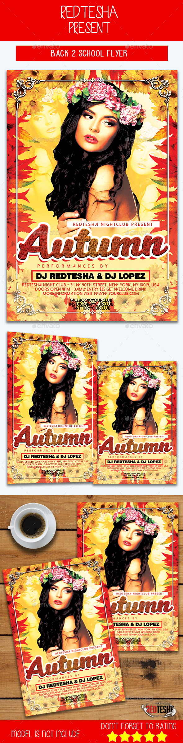Autumn Season Flyer - Events Flyers
