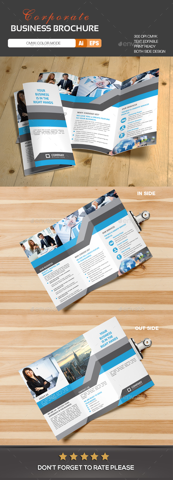 GraphicRiver Trifold Brochure 20852277 GraphicRiver Trifold Brochure 20852277