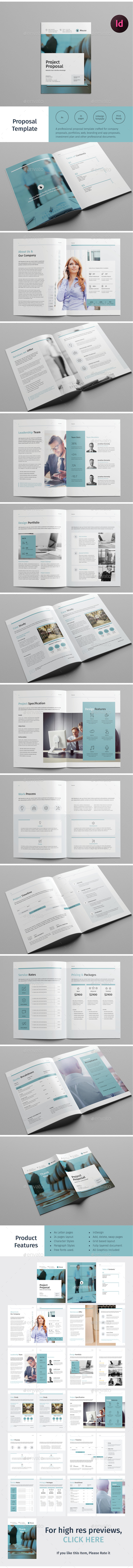 GraphicRiver Project Proposal Template 20852361