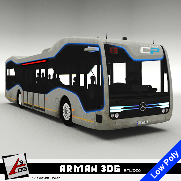 Mercedes-Benz Future Bus - 3Docean 20852932