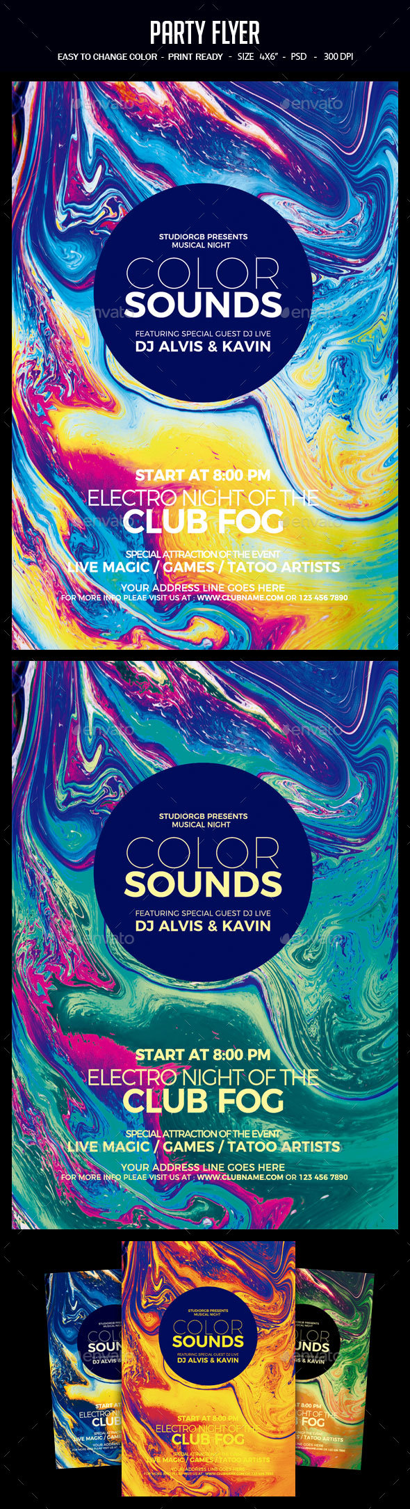 Party Flyer - Clubs & Parties Events