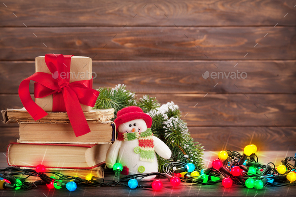 Christmas greeting card - Stock Photo - Images