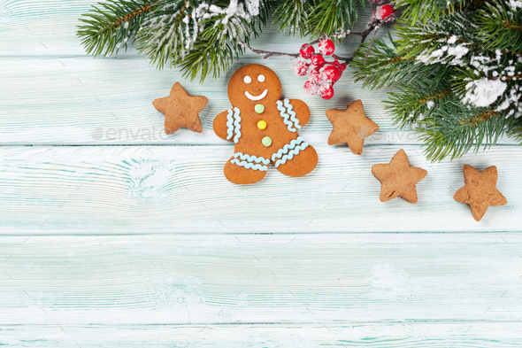 Christmas greeting card - Stock Photo - Images