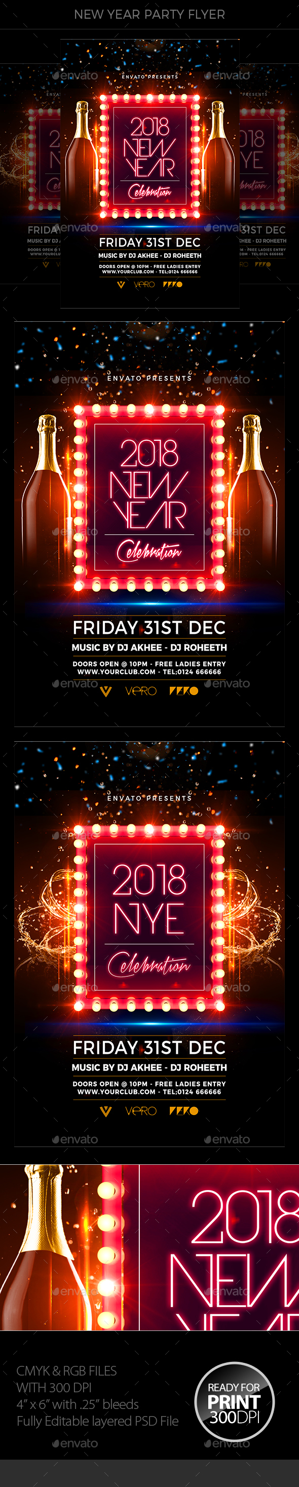 New Year Party Flyer