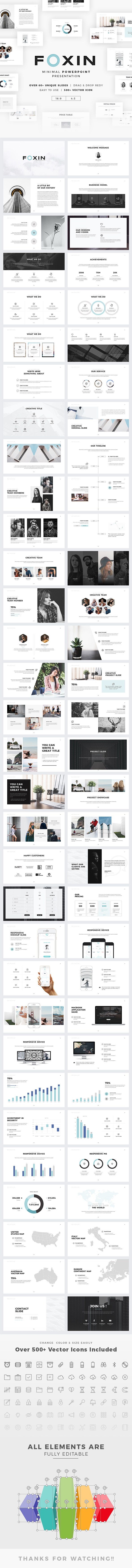 Foxin Powerpoint - PowerPoint Templates Presentation Templates