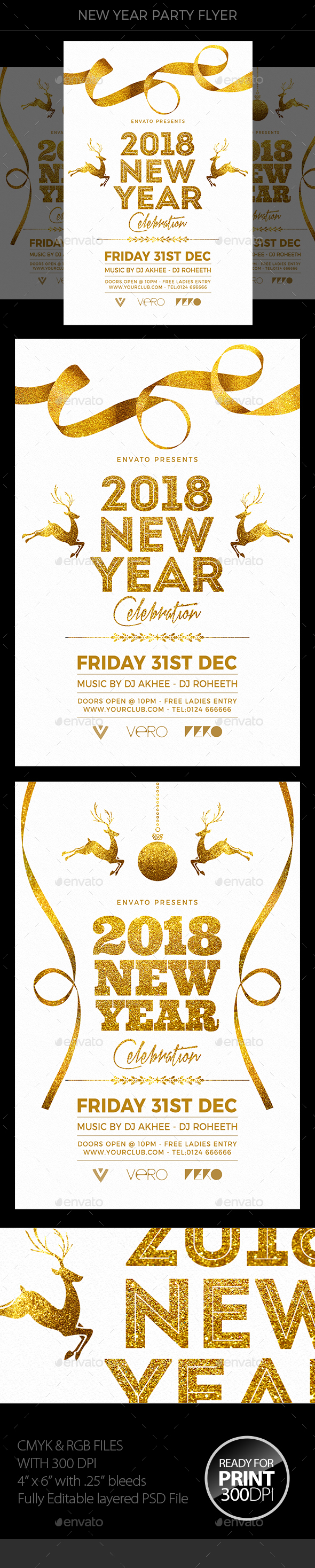 New Year Party Flyer