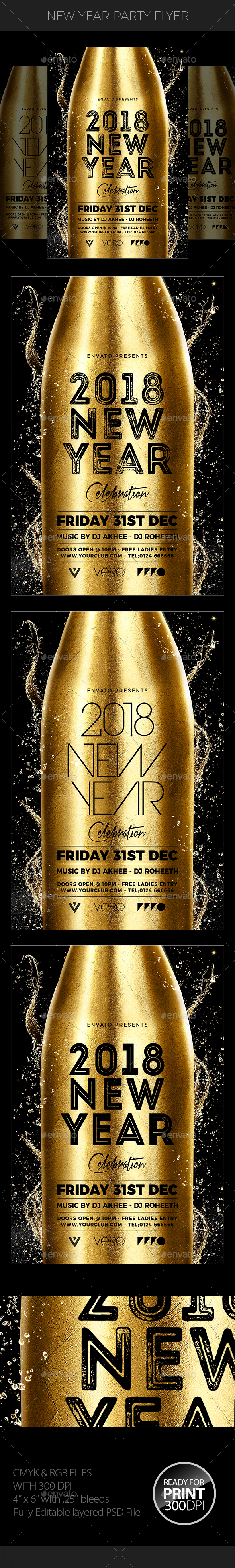 New Year Party Flyer