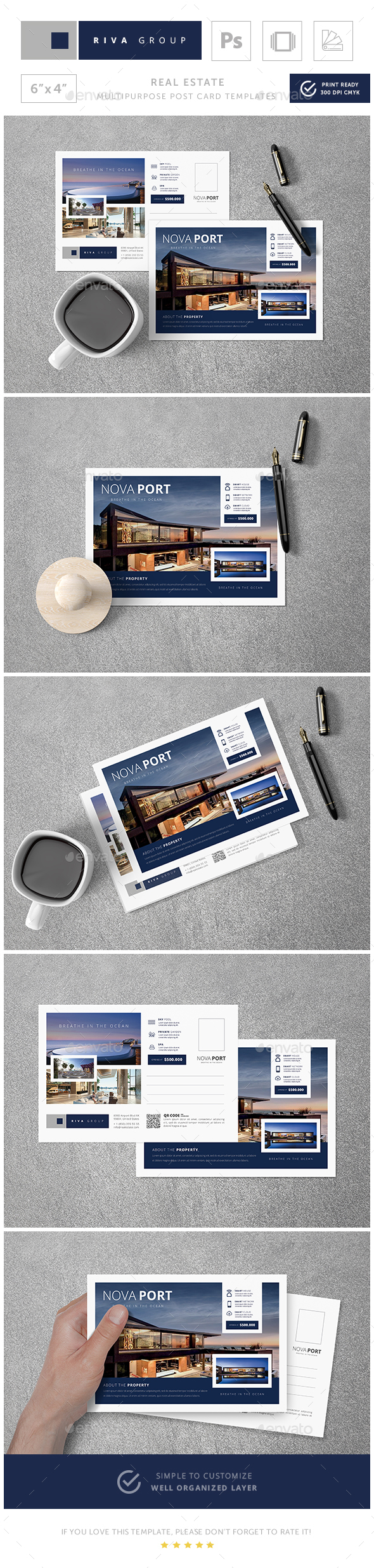 GraphicRiver Nova Real Estate Post Card Templates 20831730 GraphicRiver Nova Real Estate Post Card Templates 20831730
