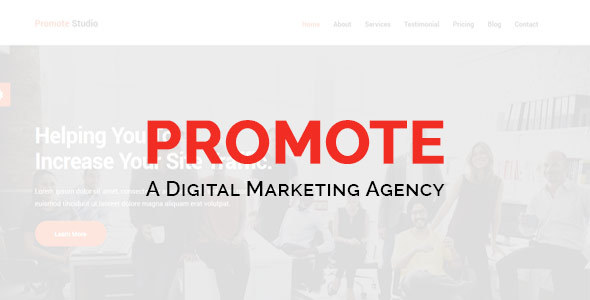 Promote-Digital Marketing Agency - ThemeForest 18908301
