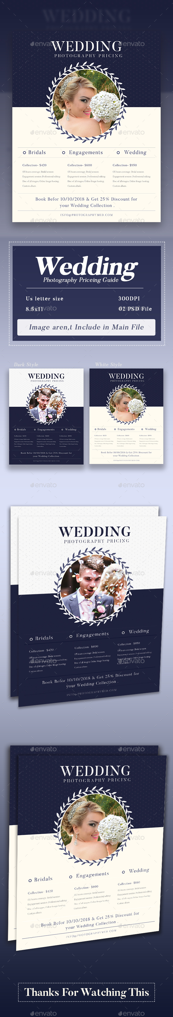 Photographer Price Guide - Flyers Print Templates