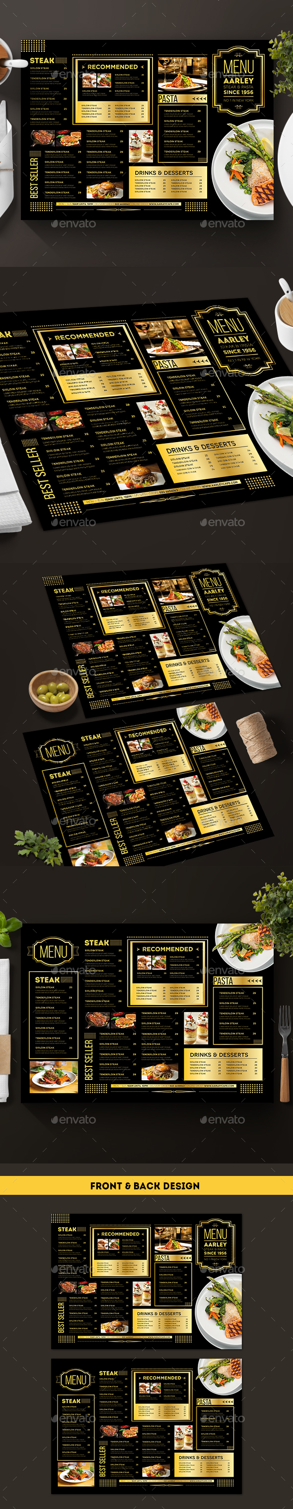 Elegant Menu