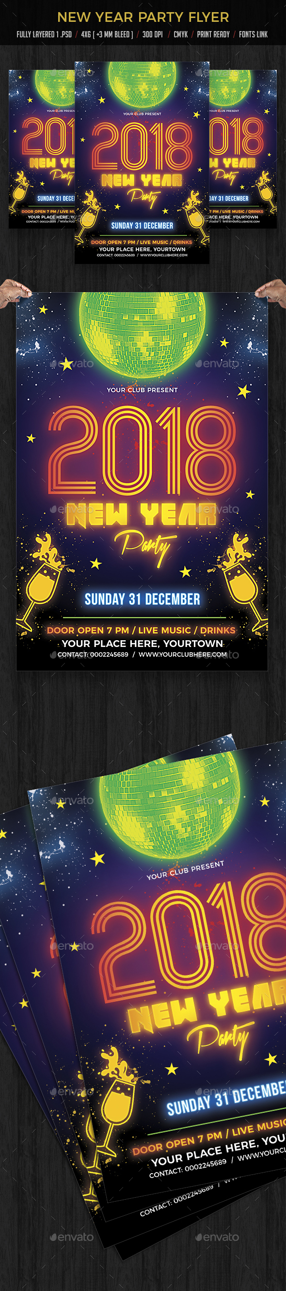 New Year Party - Clubs & Parties Events