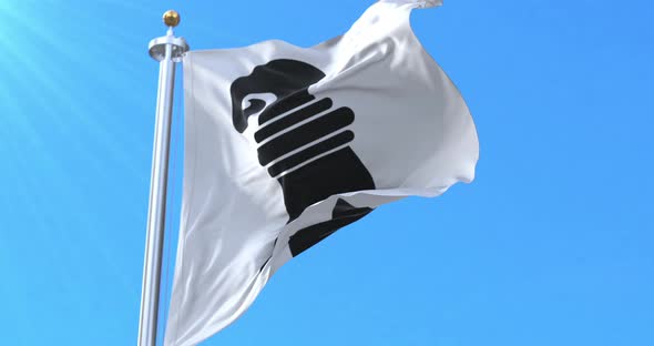 Flag of Canton of Basel Stadt, Switzerland alt