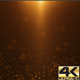 Gold Light Sparkles Background 4K - VideoHive Item for Sale