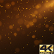 Gold Flying Particles Background 4K - VideoHive Item for Sale