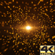 Gold Tunnel Particle Background 4K - VideoHive Item for Sale