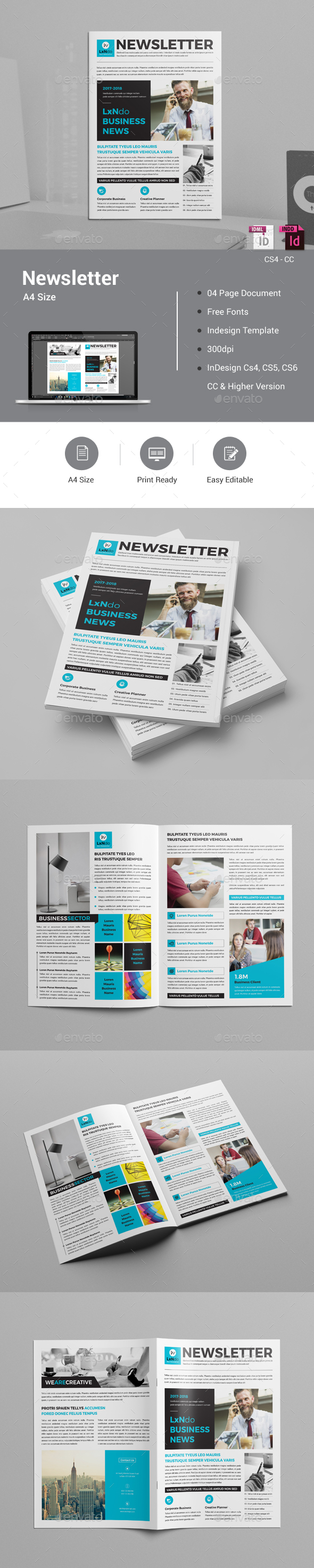 Newsletter - Newsletters Print Templates