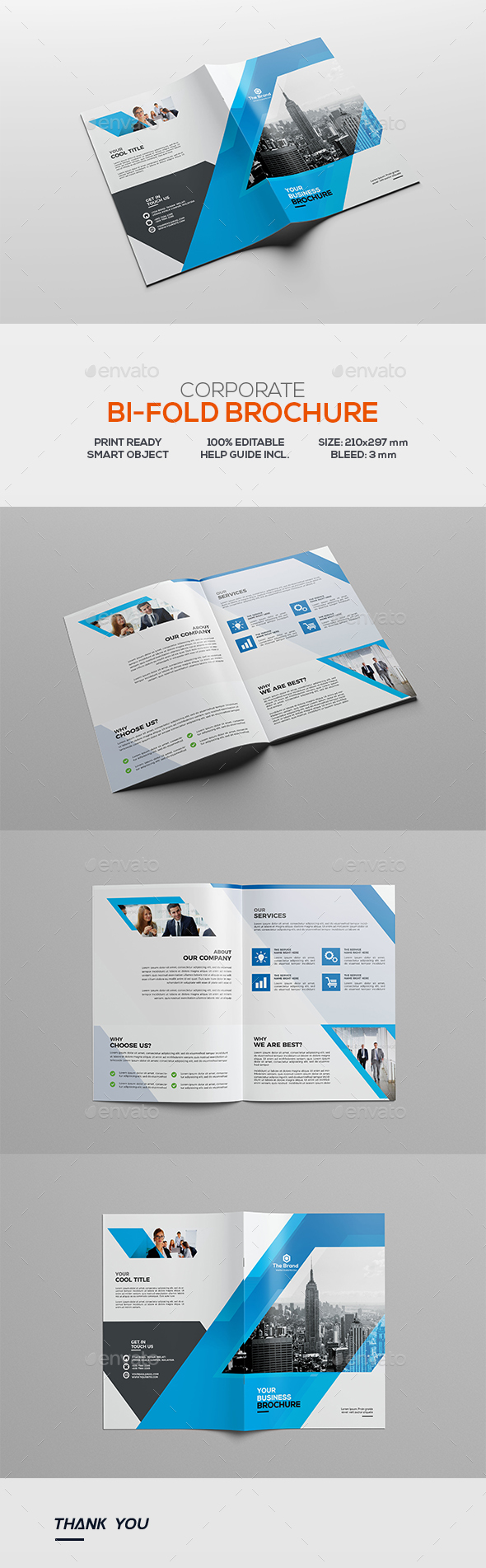 Corporate Bifold Brochure - Corporate Brochures