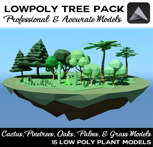 Low Poly Tree - 3Docean 20830347