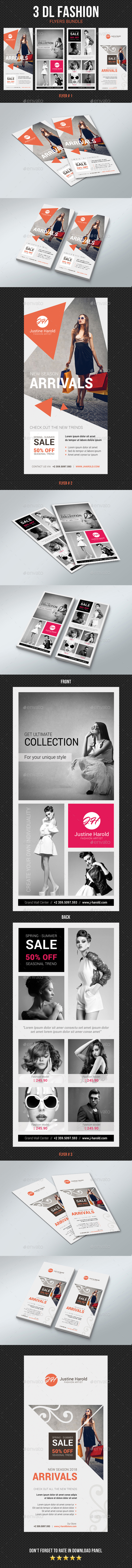 DL Fashion Flyer Bundle - Commerce Flyers
