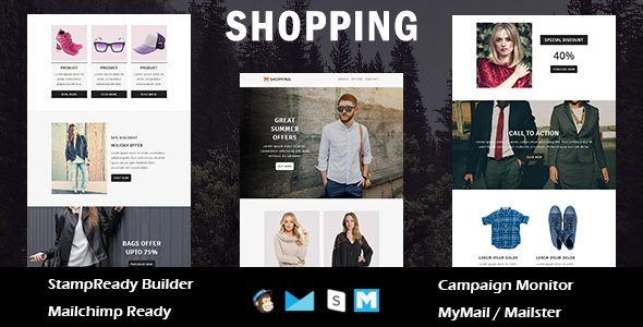 ThemeForest Shopping Ecommerce Responsive Email Template with Stampready Builder Access 20862039 ThemeForest Shopping Ecommerce Responsive Email Template with Stampready Builder Access 20862039